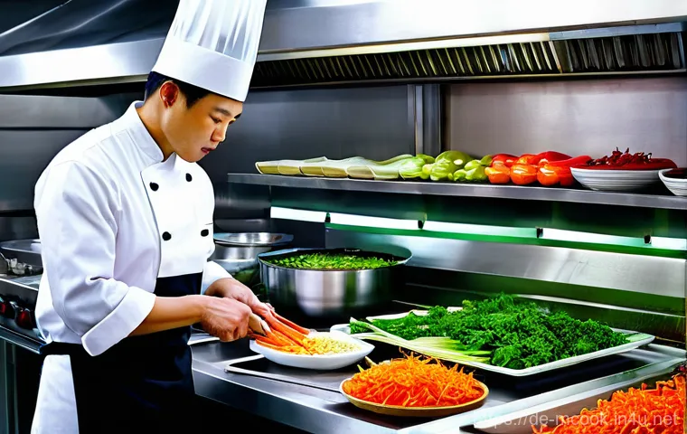 다문화 요리사 필기시험 기출 문제 - **Prompt 1: A "Taste of Asia" Culinary Masterpiece**
    A highly skilled chef, dressed in a pristin...